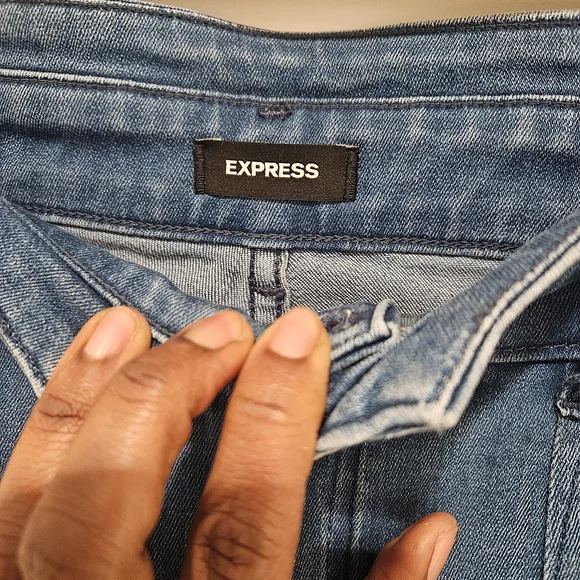 Express Flare Super Highrise Jeans #783 - Picture 5 of 6